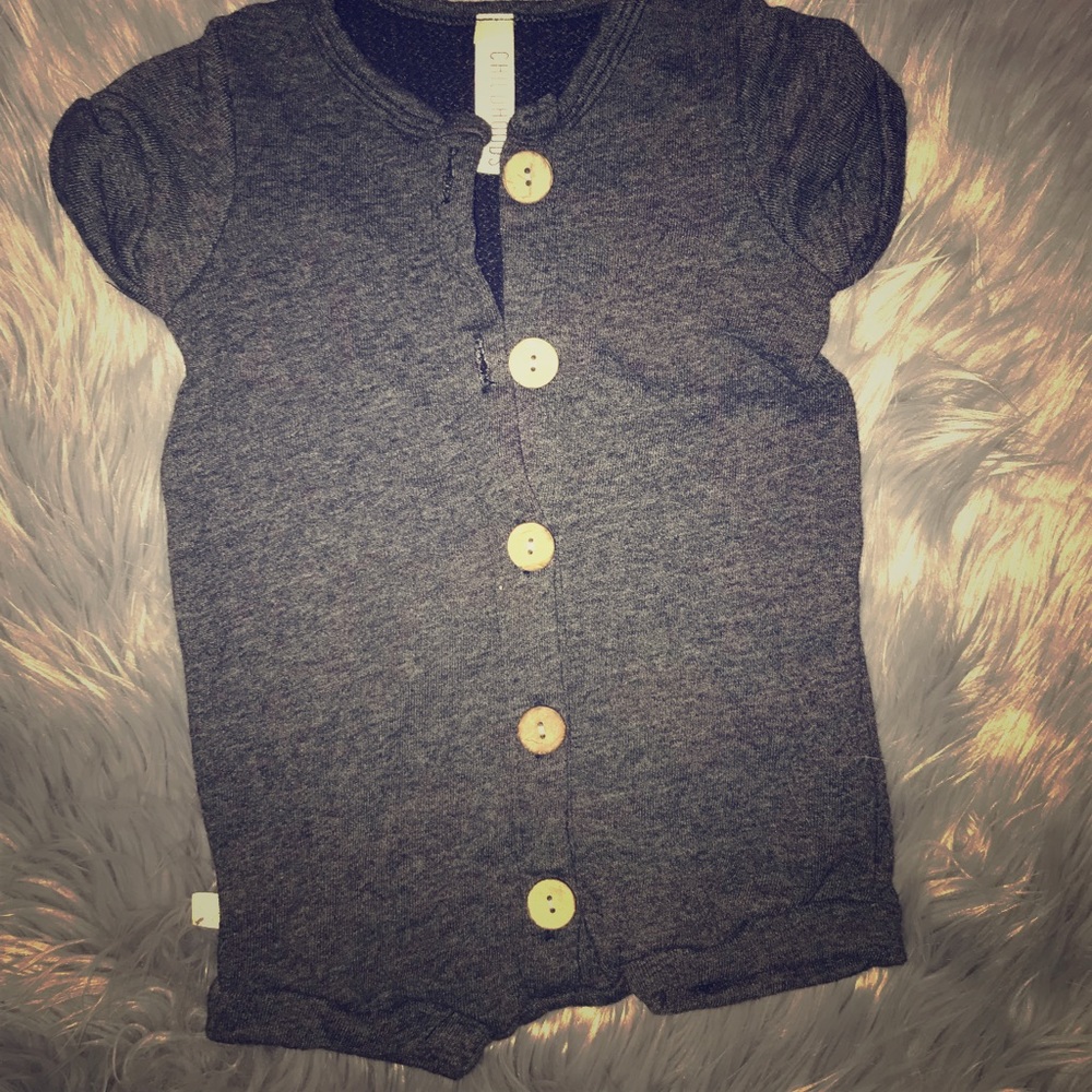 Childhoods clothing rolled shorts romper